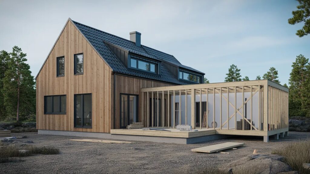 Renovering, Ombyggnad, Tillbyggnad