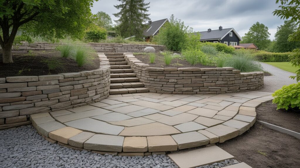 Stensättning & Bygga Stödmur