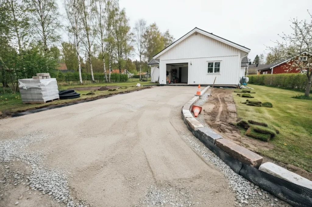 renovera garageuppfarten v lj r tt underarbete lutning och bel ggning f r ett h llbart resultat